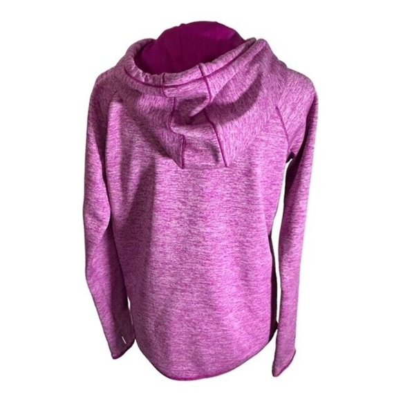 Under Armour Cold Gear Pullover Hooded Sweatshirt Women's Size SP Pink Hoodie - Picture 4 of 6